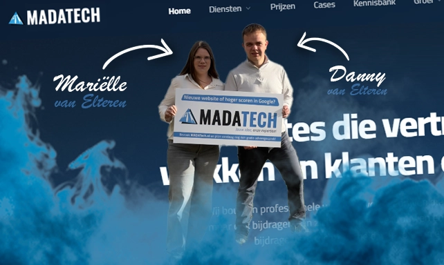 Danny en Mariëlle van Elteren, oprichters van MADA Tech